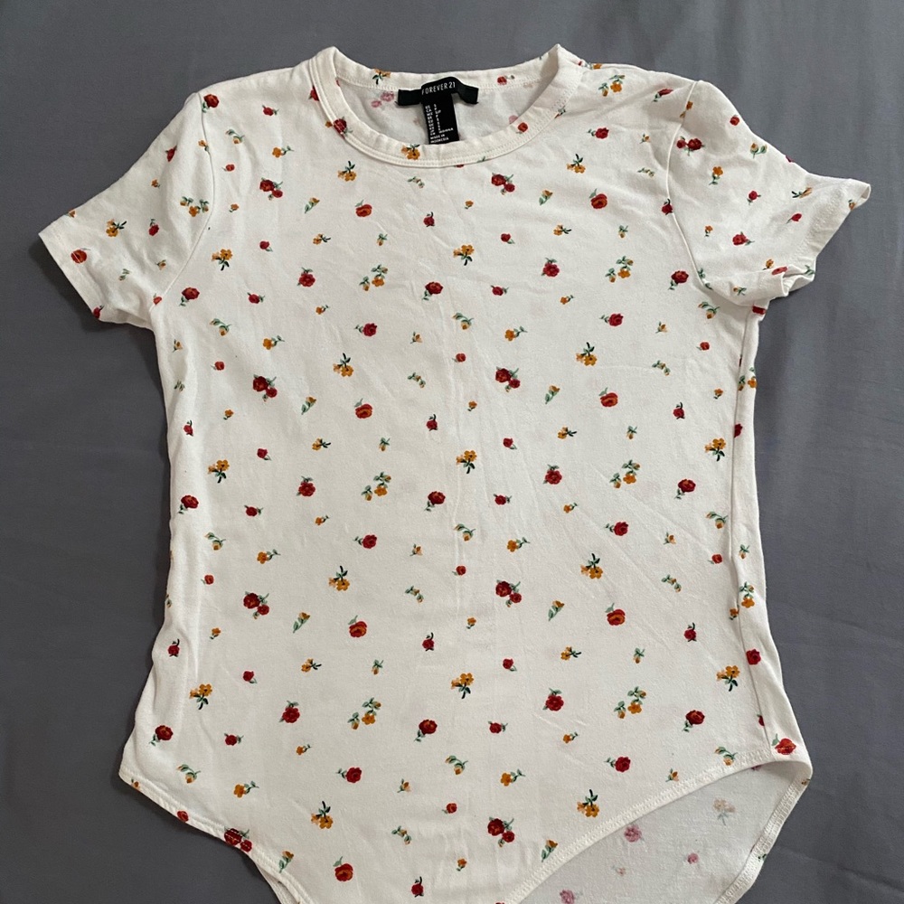 Roses bodysuit one time used